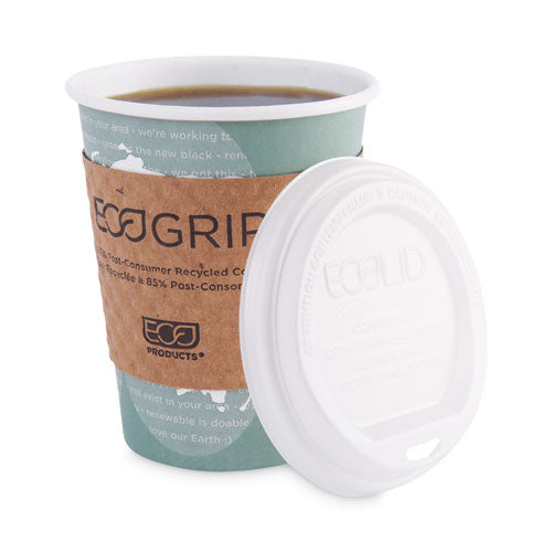 World Art Renewable And Compostable Hot Cups, 12 Oz, 50/pack, 20 Packs/carton.