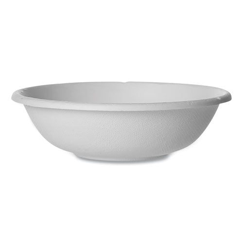 Vanguard Renewable And Compostable Sugarcane Bowls, 16 Oz, White, 800/carton.