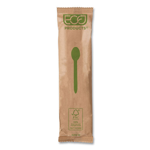 Wood Cutlery, Spoon, Natural, 500/carton.