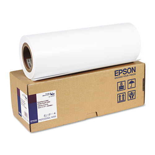 Premium Luster Photo Paper, 3" Core, 10 Mil, 16" X 100 Ft, Premium Luster White.