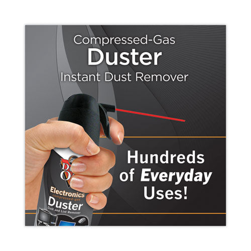 Disposable Compressed Air Duster, 3.5 Oz Can.