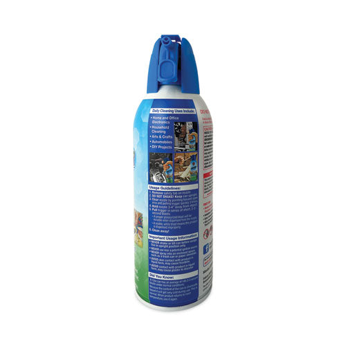 Disposable Compressed Air Duster, 12 Oz Can.