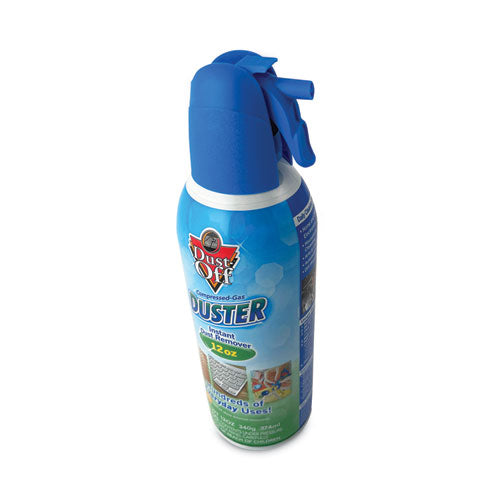 Disposable Compressed Air Duster, 12 Oz Can.