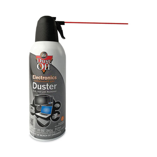 Disposable Compressed Air Duster, 10 Oz Can.