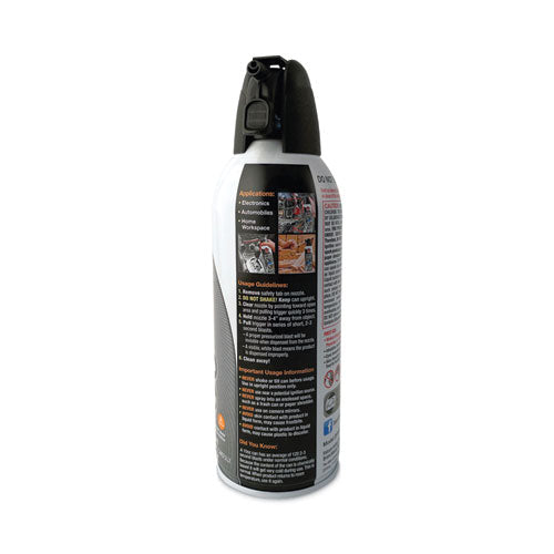 Disposable Compressed Air Duster, 10 Oz Can.