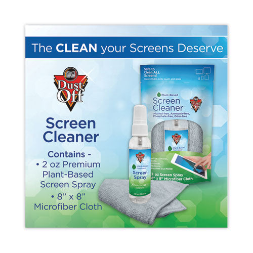 Laptop Computer Cleaning Kit, 50 Ml Spray/microfiber Cloth.