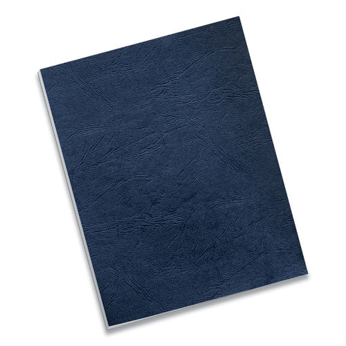 Classic Grain Texture Binding System Covers, 11 X 8.5, Navy, 50/pack.