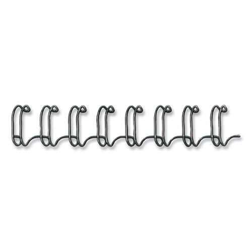 Wire Bindings, 5/16" Diameter, 50 Sheet Capacity, Black, 25/pack.