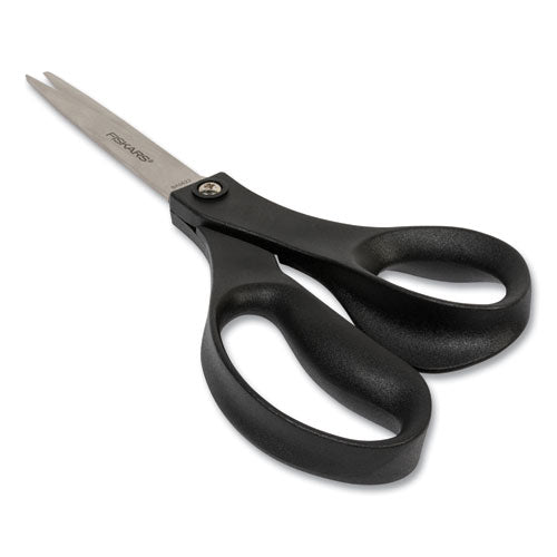 Scissors, 10" Long, Straight Black Handle.