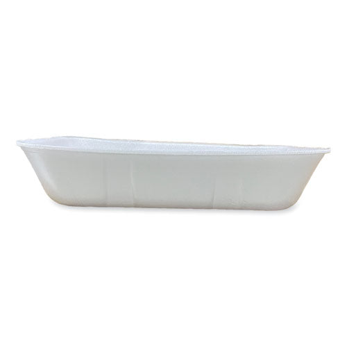 Meat Trays, #20k, 12 X 8.7 X 2.45, White, 125/carton.