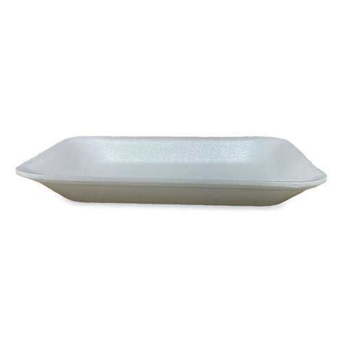 Meat Trays, #8p, 10.8 X 8.82 X 1.5, White, 200/carton.