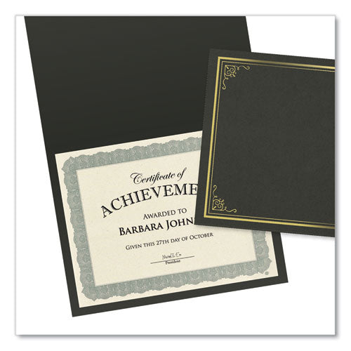 Award Certificates, 8.5 X 11, Natural With Silver Braided Border. 15/pack.