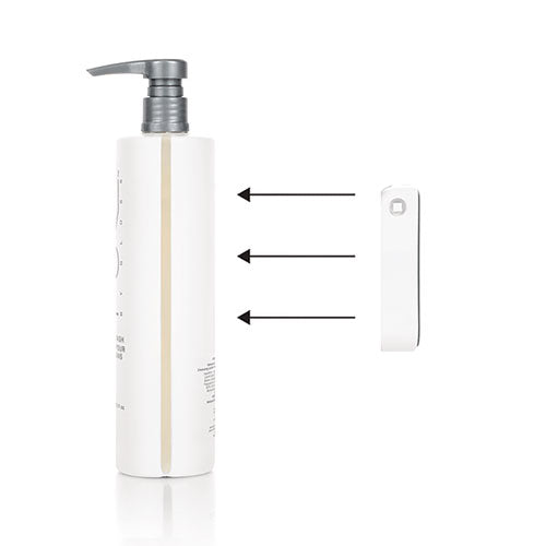 Pure By Gloss And Guild+pepper Abs Mini Bracket -Tape Mount, 1.25 X 0.84 X 3.65. White, 48/carton