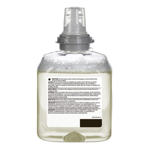 Tfx Green Certified Foam Hand Cleaner Refill, Unscented, 1,200 Ml, 2/carton.