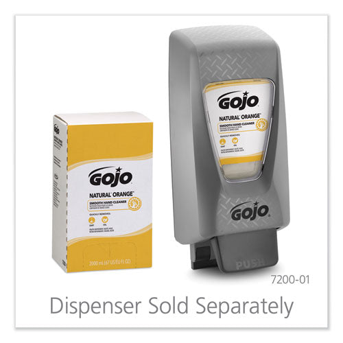 Natural Orange Smooth Hand Cleaner, Citrus Scent, 2,000 Ml Bag-in-box Refill, 4/carton.