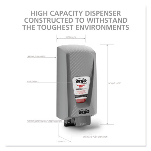 Pro 5000 Hand Soap Dispenser, 5,000 Ml, 9.31 X 7.6 X 21.2, Gray.