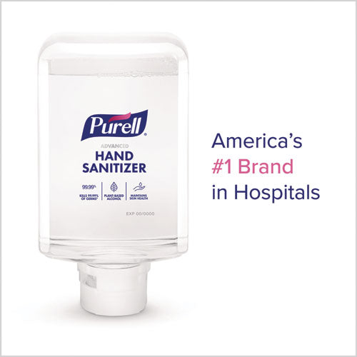 Advanced Hand Sanitizer Foam, For Es10 Automatic Dispenser, 1,200 Ml Refill, Citrus Scent, 2/carton.