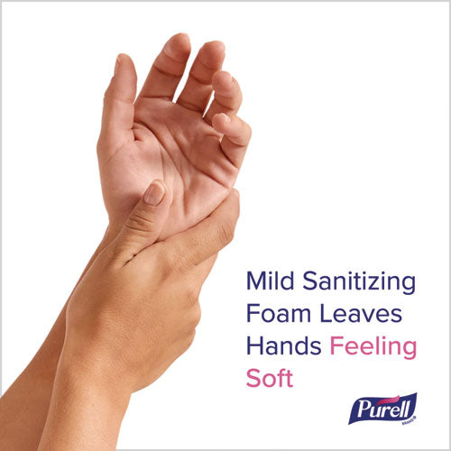 Advanced Hand Sanitizer Foam, For Es10 Automatic Dispenser, 1,200 Ml Refill, Citrus Scent, 2/carton.