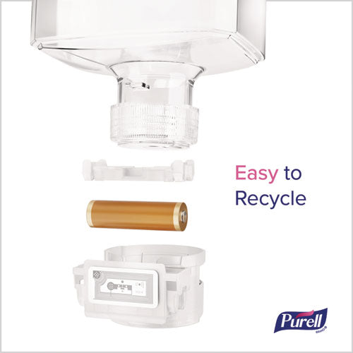 Advanced Hand Sanitizer Foam, For Es10 Automatic Dispenser, 1,200 Ml Refill, Citrus Scent, 2/carton.
