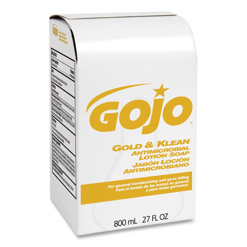 Gold And Klean Lotion Soap Bag-in-box Dispenser Refill, Floral Balsam Scent, 800 Ml.