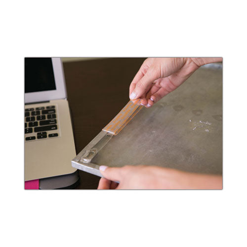 Tough & Clear Double-sided Mounting Tape,Permanent, Holds Up To 0.25 Lb Per Inch, 1" X 12.5 Ft, Clear