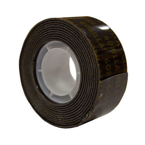 Heavy Duty Mounting Tape, Permanent, Holds Up To 30 Lbs, 1" X 60", Black.