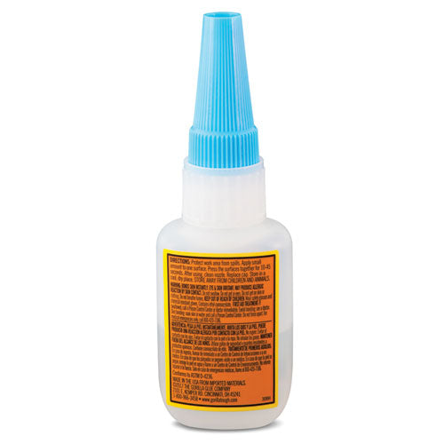 Super Glue, 0.53 Oz, Dries Clear.