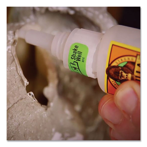 Super Glue Gel, 0.53 Oz, Dries Clear, 4/carton.