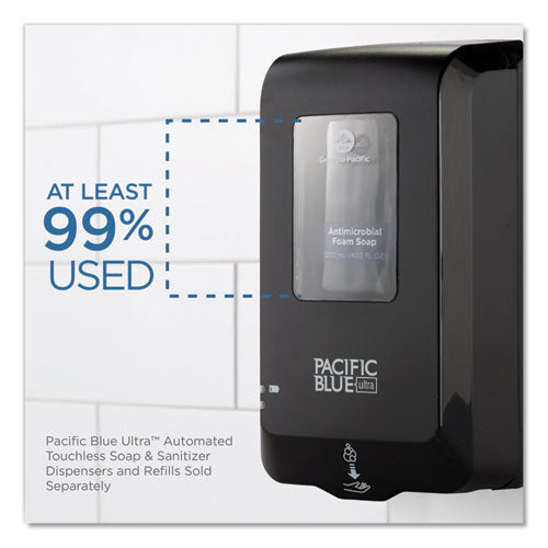 Pacific Blue Ultra Automated Touchless Soap/sanitizer Dispenser,1,000 Ml, 6.54 X 11.72 X 4, Black