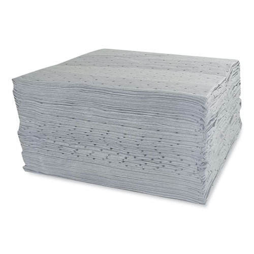 Taskbrand All Sorb Industrial Sorbent Pad, 0.24 Gal, 15 X 18, 100/carton.