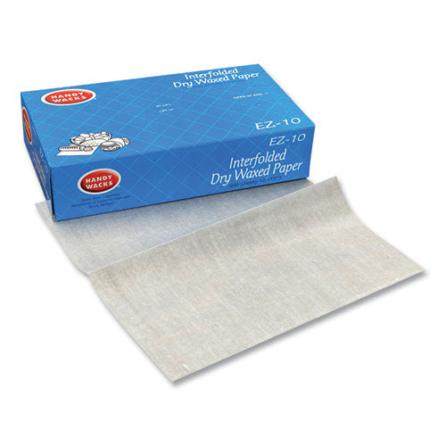 Interfolded Dry Waxed Paper Deli Sheets, 10.75 X 12, 500 Box, 12 Boxes/carton.