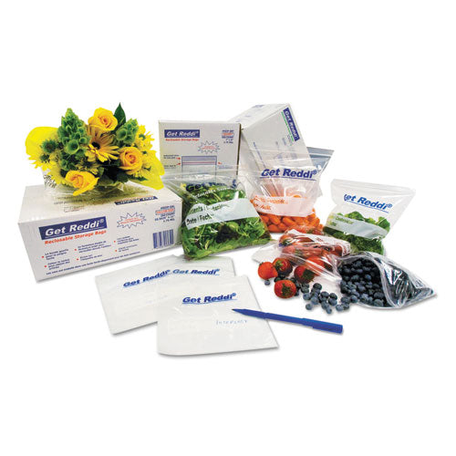 Food Bags, 5.5 Gal, 10" X 8" X 24", Clear, 500/carton.