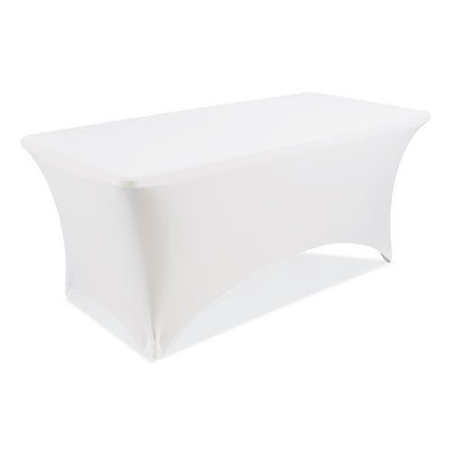 Igear Fabric Table Cover, Polyester, 30 X 72, White.
