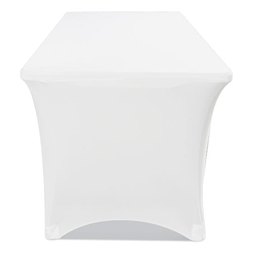 Igear Fabric Table Cover, Polyester, 30 X 72, White.