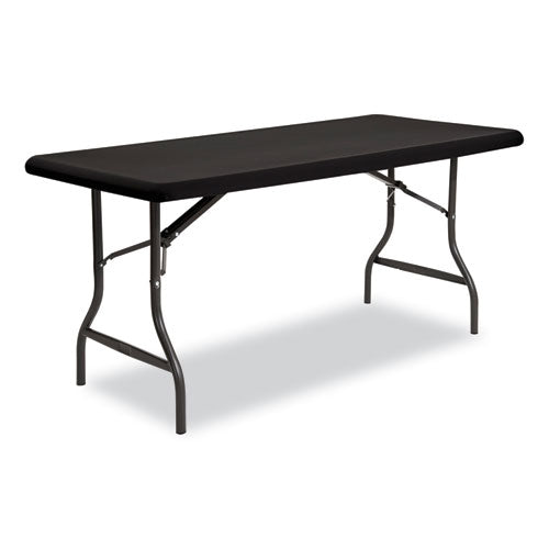 Igear Fabric Table Top Cap Cover, Polyester, 30 X 96, Black.