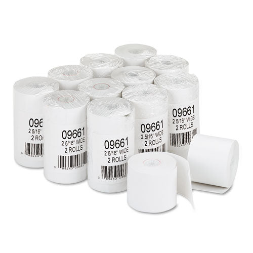 Direct Thermal Printing Thermal Paper Rolls, 2.31" X 200 Ft, White, 24/carton.