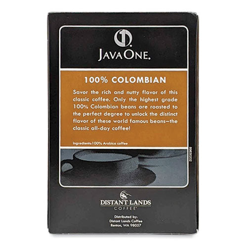 Coffee Pods, Colombian Supremo, Single Cup, 14/box.