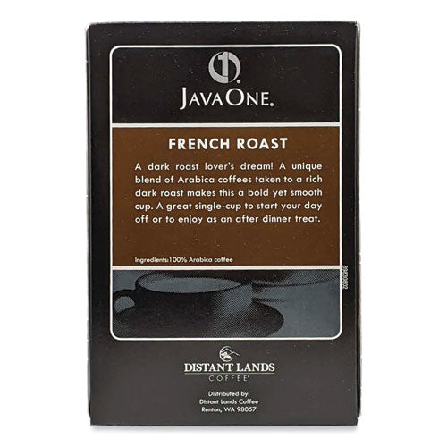 Coffee Pods, French Roast, Single Cup, 14/box.