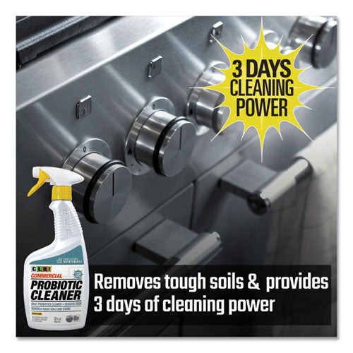 Commercial Probiotic Cleaner, Lemon Scent, 32 Oz Spray Bottle, 6/carton.