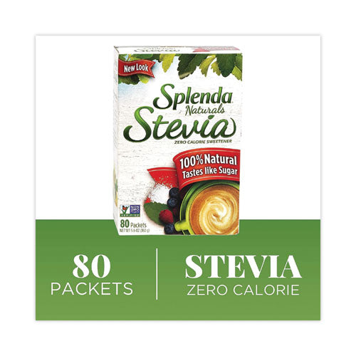 No Calorie Sweetener Packets, 2 G, 80 Per Box.