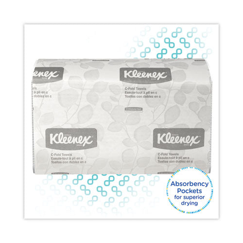 C-fold Paper Towels, 1-ply, 10.13 X 13.15, White, 150/pack, 16 Packs/carton.