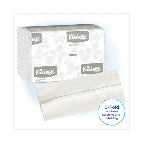 C-fold Paper Towels, 1-ply, 10.13 X 13.15, White, 150/pack, 16 Packs/carton.