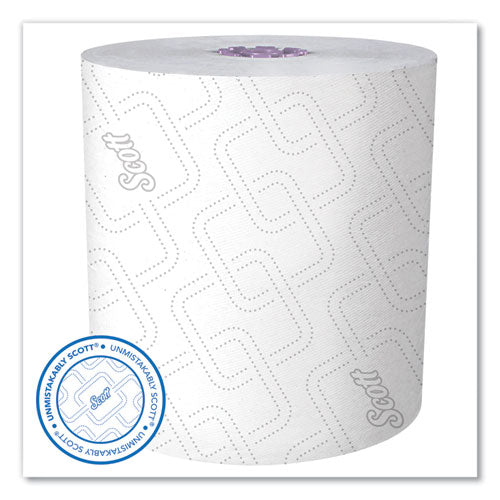 Essential High Capacity Hard Roll Towel, 1-ply, 8" X 950 Ft, White, 6 Rolls/carton.