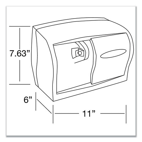 Pro Coreless Srb Tissue Dispenser, 10.13 X 6.4 X 7, Stainless Steel.