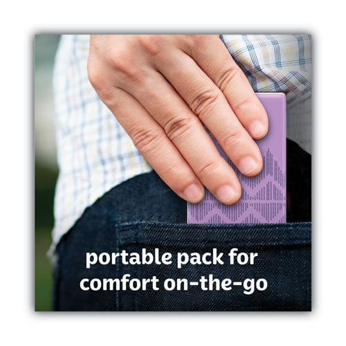 On The Go Packs Facial Tissues, 3-ply, White, 10 Sheets/pouch, 8 Pouches/pack.