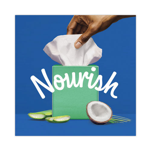 Lotion Facial Tissue, 3-ply, White, 60 Sheets/box, 27 Boxes/carton.