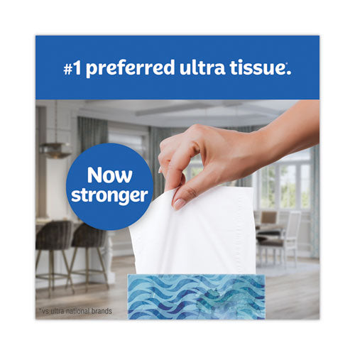 Ultra Soft Facial Tissue, 3-ply, White,60 Sheets/box, 4 Boxes/pack, 3 Packs/carton