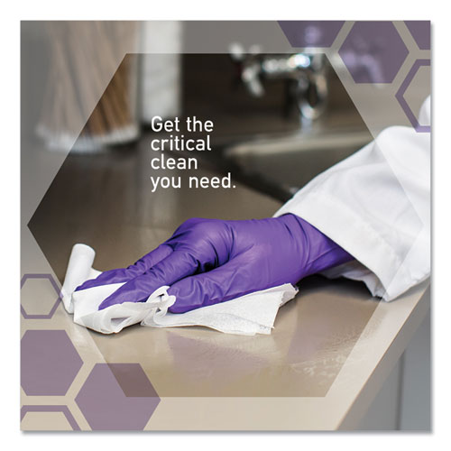 Wettask-System Prep Wipers For Bleach/disinfectants/sanitizers Hygienic Enclosed System Refills, W/canister, 55/rl,12 Roll/ct