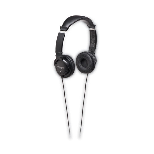 Hi-fi Headphones, Plush Sealed Earpads, Black.