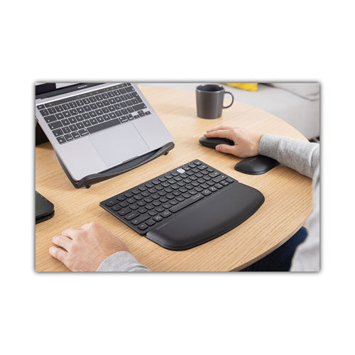 Ergosoft Wrist Rest For Standard Mouse, 8.7 X 7.8, Black.